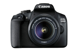 Canon EOS 2000D Spiegelreflexkamera - mit Objektiv EF-S 18-55 F3.5-5.6 III (24,1 MP, DIGIC 4+, 7,5 cm (3.0 Zoll) LCD, Display, Full-HD, WiFi, APS-C CMOS-Sensor), schwarz Angebot bei HelloDeals