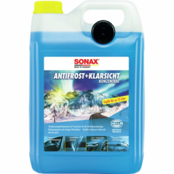 SET! 2 x 5 L SONAX ANTIFROST&KLARSICHT KONZENTRAT Scheibenreiniger Scheiben Scheinwerfer Frostschutz mit Citrusduft bis -30° Angebot bei HelloDeals