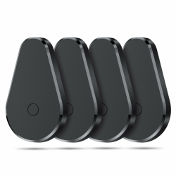 Hoxe Air Tag Smart Tracker, Schlüsselfinder KeyFinder, kompatibel mit Apple Wo ist, Bluetooth Smart Tag für Schlüssel/Koffer/Gepäck, lauter Piepton, Austauschbare Batterie, 4er-Pack (nur iOS) Angebot bei HelloDeals