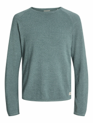 JACK & JONES Herren Jjehill Knit Crew Neck Noos Strickpullover M Goblin Blue Angebot bei HelloDeals