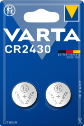 VARTA Batterien Knopfzelle CR2430, 2 Stück, Power on Demand, Lithium Coin, 3V, kindersichere Verpackung, für elektronische Kleingeräte - Autoschlüssel, Fernbedienungen, Waagen Angebot bei HelloDeals