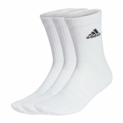 adidas Unisex Cushioned Crew Socks 3 Pairs Crew Socken (1er Pack) 37-39 White / Black Angebot bei HelloDeals