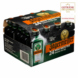 Jägermeister Adventskalender – Für jeden Tag einen – 24 x 0,02l Premium Kräuterlikör Shots 35% Vol. – Das Original aus Wolfenbüttel Angebot bei HelloDeals