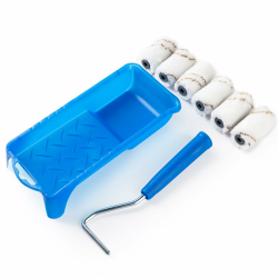 Mister Rui Farbroller Set Klein, Farbroller Klein 5cm, Mini Lackierwalze, Mikrofaser Farbroller 2 Zoll 50.8MM, verwendet mit den meisten Farben, für halb-raue Oberflächen Angebot bei HelloDeals