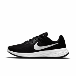 Nike Herren Revolution Laufschuh 43 EU Black White Iron Grey Angebot bei HelloDeals