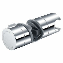 Joyoldelf Universal Handbrause Halterung, verstellbar Duschhalterung, 360° drehbar Brausehalter für Slide Bar 19-25 mm Außen Durchmesser, ABS Grade Kunststoff, Verchromt Angebot bei HelloDeals