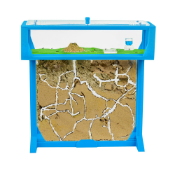Anthouse - Natürliche Ameisenfarm aus Sand | T 3D Set Big 25x20x1,5 cm Blau | Inklusive Ameisen Angebot bei HelloDeals