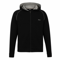 BOSS Herren Sweatjacke Kapuzenjacke Hoodie Mix&Match Jacket H L -001 Black Angebot bei HelloDeals