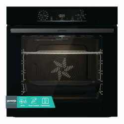 Gorenje OptiBake BOS6737 E02B Einbau-Backofen / 77L / AquaClean/Heißluft/ExtraSteam/AirFry/PerfectGrill/Pizzamode 300°C/Schwarz Angebot bei HelloDeals