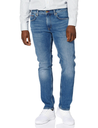 Tommy Hilfiger Herren Jeans Hose Core Straight Denton Stretch 34W / 32L Denim (Boston Indigo) Angebot bei HelloDeals