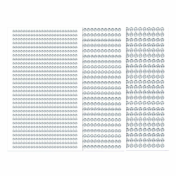 Glitzersteine Selbstklebend, 1532 Stück Strasssteine Selbstklebend, 3/4/5mm Runde Schmucksteine zum Aufkleben mit Pinzette für Kinder Handwerke,Fotorahmen,Grußkarten, Silber 3 Blätter (silver) Angebot bei HelloDeals