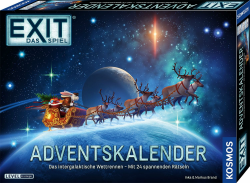 KOSMOS 684488 EXIT - Das Spiel - Adventskalender 2024: Das intergalaktische Wettrennen, mit 24 spannenden Rätseln ab 10 Jahre, Escape Room Spiel vor Weihnachten Angebot bei HelloDeals