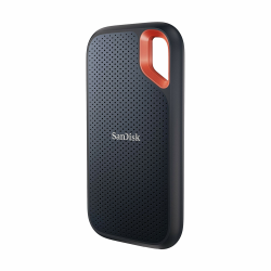 SanDisk Extreme Portable SSD 2 TB (tragbare NVMe SSD, USB-C, bis zu 1.050 MB/s Lesegeschwindigkeit und 1.000 MB/s Schreibgeschwindigkeit, wasser- und staubbeständig) Schwarz Angebot bei HelloDeals