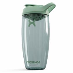 Promixx PURSUIT Eiweiß Shaker Flasche Neue Edition – Premium Flaschen für Proteinmischungen und Nahrungsergänzungs-Shakes – leicht zu reinigender, langlebiger Protein-Shaker, 700 ml, Seegras Grün Angebot bei HelloDeals