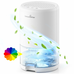 Luftentfeuchter Elektrisch,Ultra Leiser Raumentfeuchter,Anti-Schimmel Dehumidifier mit Schlafmodus und Automatische Abschaltfunktion,Tragbar Entfeuchter für Wohnungen,Badezimmer,Keller Angebot bei HelloDeals