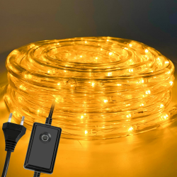 Sonnewelt 40M LED Lichterschlauch, 960 LEDs LED Schlauch mit Timer, Lichtschlauch außen wasserfest Warmweiß, LED Lichtschlauch mit Speicherfunktion, für Innen Außen Party Angebot bei HelloDeals