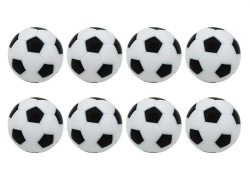 PIQIUQIU 8 Stück Tischkicker Bälle im Set Kickerbälle Hochwertige leise Tischkicker Bälle in 32mm für Tischfußball & Tischkicker Angebot bei HelloDeals