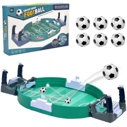 xinrongda Interaktives Tischfußballspiel mit 6 Fußbälle, Mini Tischkicker Desktop Spielzeug Tisch Fußball Kit, Fußball Geschenke für Jungs, Interaktive Brettspiele für Kinder Erwachsene Angebot bei HelloDeals