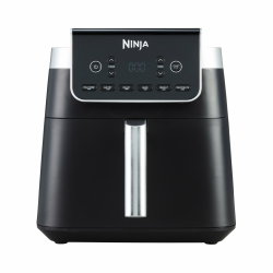 Ninja Air Fryer Heißluftfritteuse MAX PRO, 6,2L Airfryer, Antihaftbeschichtung, spülmaschinenfester Korb und Crisper Gittereinsatz, Fritteuse ohne Öl, digital, Kochen aus dem Gefrorenen, Grau, AF180EU Angebot bei HelloDeals