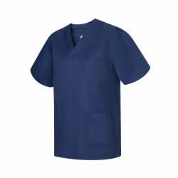 MISEMIYA - Medizinische Uniformen Unisex Top Krankenschwester Krankenhaus Berufskleidung Marineblau S Angebot bei HelloDeals