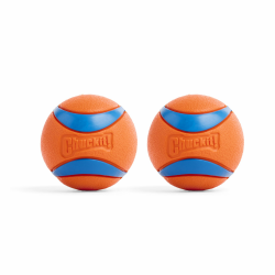 Chuckit – Ultra Ball Medium 2 Stück – 2 Jagdbälle für Hunde – Robuster und vielseitiger Ball – Ball der auf der Wasseroberfläche schwimmt – Kompatibel mit Chuckit Launchern – 6,5 cm Durchmesser, Mehrfarbig Angebot bei HelloDeals