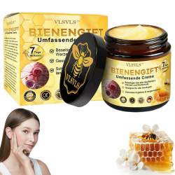 VLSVLS Bienengift Komplettcreme, Professionelle Bienengift Therapie Creme, VLSVLS Bienengift Creme, Bienengiftsalbe, Bienengiftcreme für alle Hauttypen (1 Stück） Angebot bei HelloDeals
