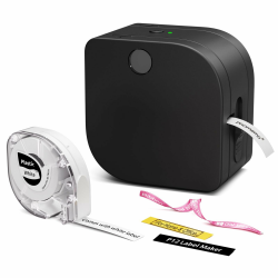 Phomemo Etikettendrucker, Mini Bluetooth P12 Beschriftungsgerät Selbstklebend, Etikettiergerät Kompatibel with iOS & Android Phone, Thermotransfer-Label Printer für Zuhause, Büro Angebot bei HelloDeals