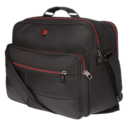 Christian Wippermann Herren Tasche Flugbegleiter Arbeitstasche Bordcase Umhängetasche Schwarz Angebot bei HelloDeals