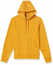 Amazon Essentials Herren Fleece-Sweatshirt Mit Kapuze (Erhältlich In Übergröße) L Gold Angebot bei HelloDeals