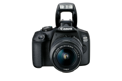 Canon EOS 2000D Spiegelreflexkamera - mit Objektiv EF-S 18-55 IS II (24,1 MP, DIGIC 4+, 7,5 cm (3.0 Zoll) LCD, Display, Full-HD, WIFI, APS-C CMOS-Sensor), schwarz Angebot bei HelloDeals