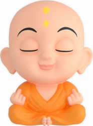 MACH MAL PAUSE® Anti Stress Buddha - der lustige Stress-Buddha ist das Geschenk für Kollegen Studenten Mitarbeiter - Gadget Büro Spielzeug - Stressball - Antistress Ball Squishy Anti Stress Würfel Angebot bei HelloDeals