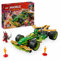 LEGO NINJAGO Lloyds Actionflitzer - Auto Bauspielzeug mit 2 Minifiguren für Rollenspiele, baubares Spielzeugauto für Kinder - Geschenk für Jungen und Mädchen ab 7 Jahren 71828 Angebot bei HelloDeals