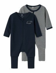 NAME IT Child Schlafanzug 2er-Pack 68 Dark Sapphire Angebot bei HelloDeals