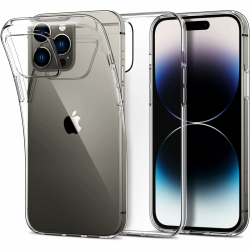 Oprimio Kristallklar Hülle für iPhone 14 Pro [Silikon Hülle] [%100 Durchsichtig] [Deutsche Material] [Ultra Dünn] Klar Handyhülle für Apple iPhone 14 Pro Angebot bei HelloDeals