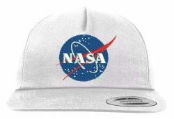 Unisex Erwachsenen Snapback Cap mit NASA-Motiv - für Weltraumfans Einheitsgröße Weiß Angebot bei HelloDeals