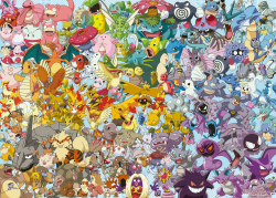 Ravensburger Puzzle 1000 Teile 12000460 Challenge Pokémon - Alle 150 Pokémon der 1. Generation als herausforderndes Puzzle für Erwachsene und Kinder ab 14 Jahren Angebot bei HelloDeals