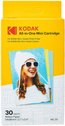 Kodak NEU Mini Fotodruckerpatrone MC – All-in-One Papier und Farbtintenpatrone Nachfüllung – 30er Pack - KOMPATIBEL mit Mini Shot Kamera, Mini 2 Drucker Angebot bei HelloDeals