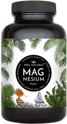 Magnesium hochdosiert Kapseln - 365 Stück (Jahresvorrat) - 664mg je Kapsel, davon 400mg elementares Magnesium - höherer Gehalt als andere Magnesiums - Laborgeprüft & Vegan Angebot bei HelloDeals