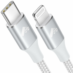 USB C Lightning Kabel 2M iPhone Ladekabel USB C [MFi Zertifiziert] Lightning Kabel USB C Nylon Power Delivery iPhone Kabel USB C Ladekabel für 14 Pro Max/13/13 Pro/12/12 Pro Max/11 Pro/X/XS/XR/8 Plus Angebot bei HelloDeals