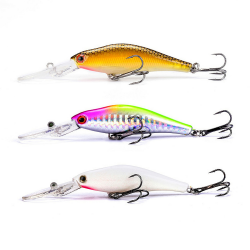 Steinn Wobbler Minnow Kunstköder Set | Raubfisch Zander Barsch Angeln | auffällige Farben Angebot bei HelloDeals