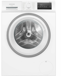 Siemens WM14N127 Waschmaschine iQ300, Frontlader mit 8kg Fassungsvermögen, 1400 UpM, speedPack L, smartFinish, Outdoor-Programm, LED-Display, Weiß, 60cm Angebot bei HelloDeals