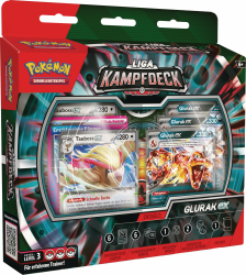 Pokémon-Sammelkartenspiel: Liga-Kampfdeck Glurak-ex (1 sofort spielbares Deck mit 60 Karten, darunter Glurak-ex & Tauboss-ex) Angebot bei HelloDeals