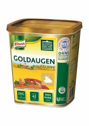 Knorr Goldaugen Rindsuppe (vielseitig anwendbare Rinderbrühe, authentischer Geschmack und idealer Suppenspiegel) 1er Pack (1 x 1 kg) Angebot bei HelloDeals