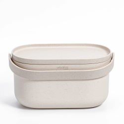 Urbalive Design Biomülleimer Küche 4L - Komposteimer Küche mit Deckel - Kleiner Mülleimer für alltäglichen Biomüll - Spülmaschinenfest - Mit Kaffeesatz-Beimischung hergestellt, inkl Biomüllbeutel Angebot bei HelloDeals