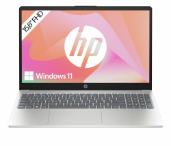 HP Laptop | 15,6" FHD Display | Intel Processor N100 | 4 GB DDR4 RAM | 128 GB UFS | Intel UHD Graphics | Windows 11 Home im S-Modus | QWERTZ | Natural Silver Angebot bei HelloDeals
