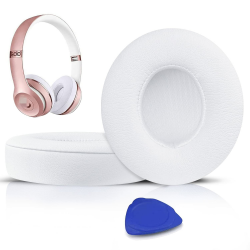 SoloWIT® Professionelle Ersatz Ohrpolster für Beats Solo 2 & Solo 3 Kabellose On-Ear Kopfhörer mit Weiches Proteinleder, Starkes Klebeband Angebot bei HelloDeals