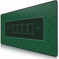 CSL - XXL Mauspad Gaming Titanwolf 900 x 400mm - XXL Poker Mousepad groß im Poker Stil - Tischunterlage Large Size - verbessert Präzision und Geschwindigkeit - Pokermatte Grün Angebot bei HelloDeals