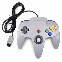 miadore Retro Wired Controllers für N64 Console, Classic Controller Joystick für Classic 64 Konsole N64 Game System,Grau Angebot bei HelloDeals