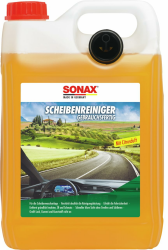 SONAX ScheibenReiniger gebrauchsfertig Citrus (5 Liter) gebrauchsfertiger Reiniger für die Scheiben- und Scheinwerferwaschanlage | Art-Nr. 02605000 Angebot bei HelloDeals