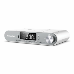 TechniSat KITCHENRADIO - Unterbau Küchenradio mit UKW/FM, LED Display, Arbeitsleuchte, Timer, Bluetooth, Weckfunktion, Freisprecheinrichtung, 5 W Lautsprecher Angebot bei HelloDeals